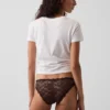 Cheeky-Bikini aus Spitze