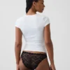 Cheeky-Bikini aus Spitze