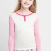 Colorblock-Pyjama-Henley