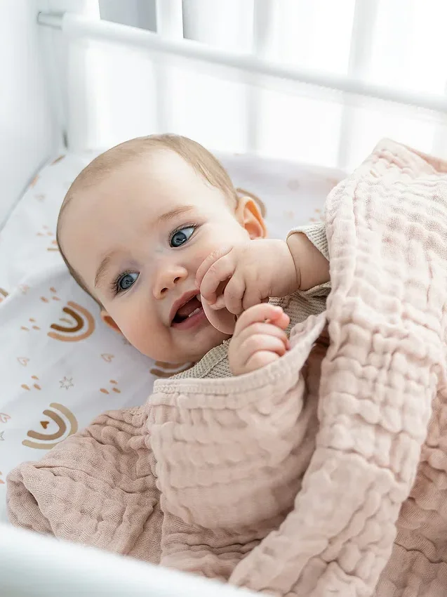 Comfy Cubs Babydecke aus Musselin