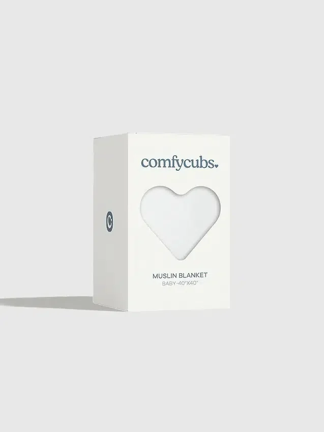 Comfy Cubs Babydecke aus Musselin