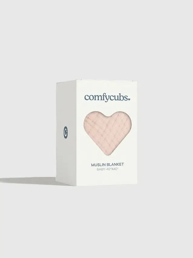 Comfy Cubs Babydecke aus Musselin