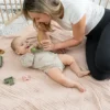 Comfy Cubs Babydecke aus Musselin