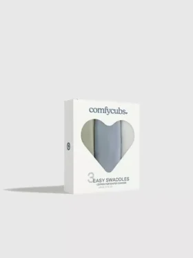 Comfy Cubs Easy Swaddle-Decken mit Reißverschluss
