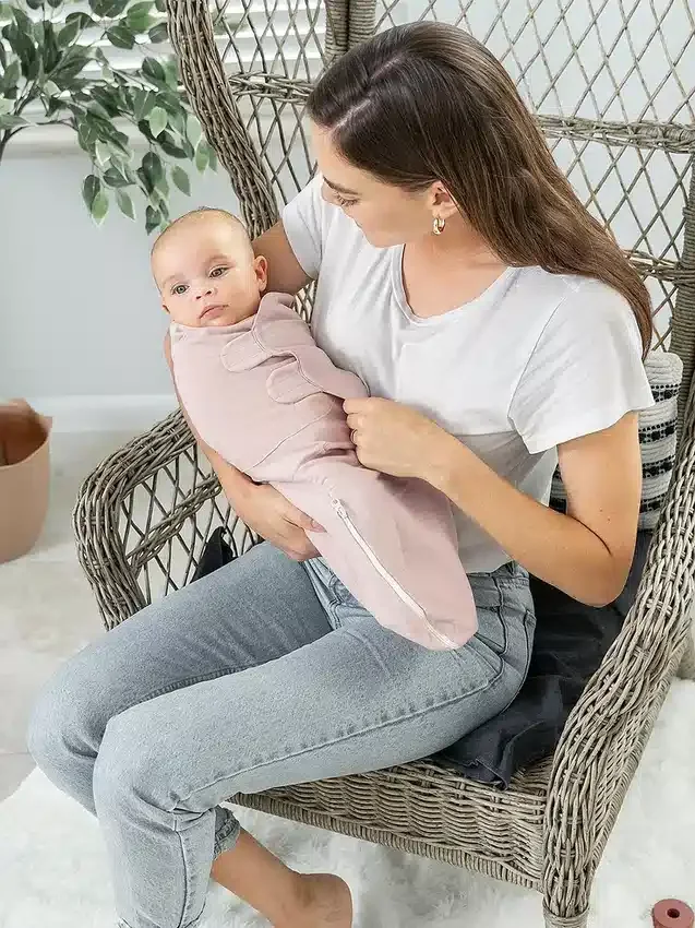 Comfy Cubs Easy Swaddle-Decken mit Reißverschluss