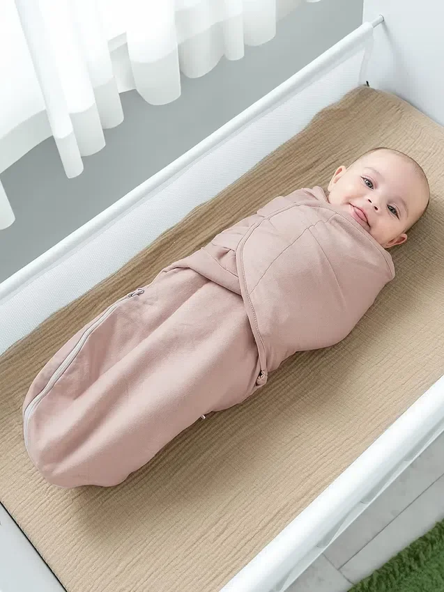 Comfy Cubs Easy Swaddle-Decken mit Reißverschluss