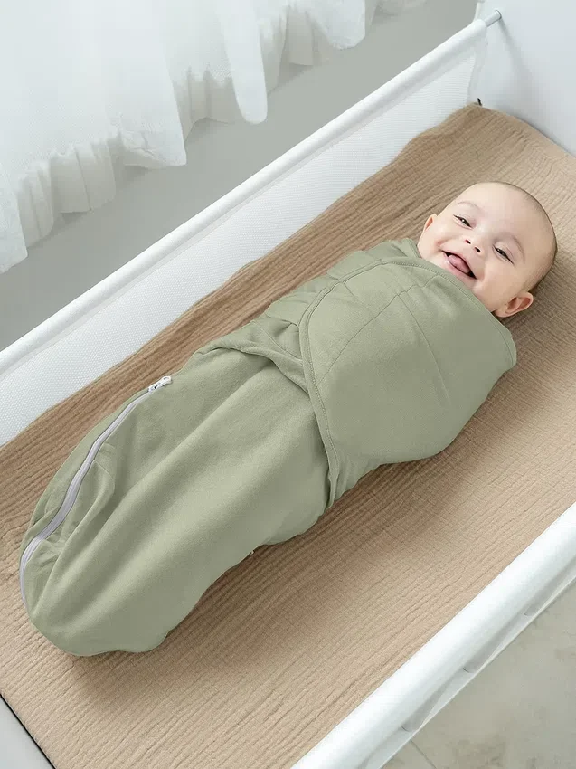 Comfy Cubs Easy Swaddle-Decken mit Reißverschluss