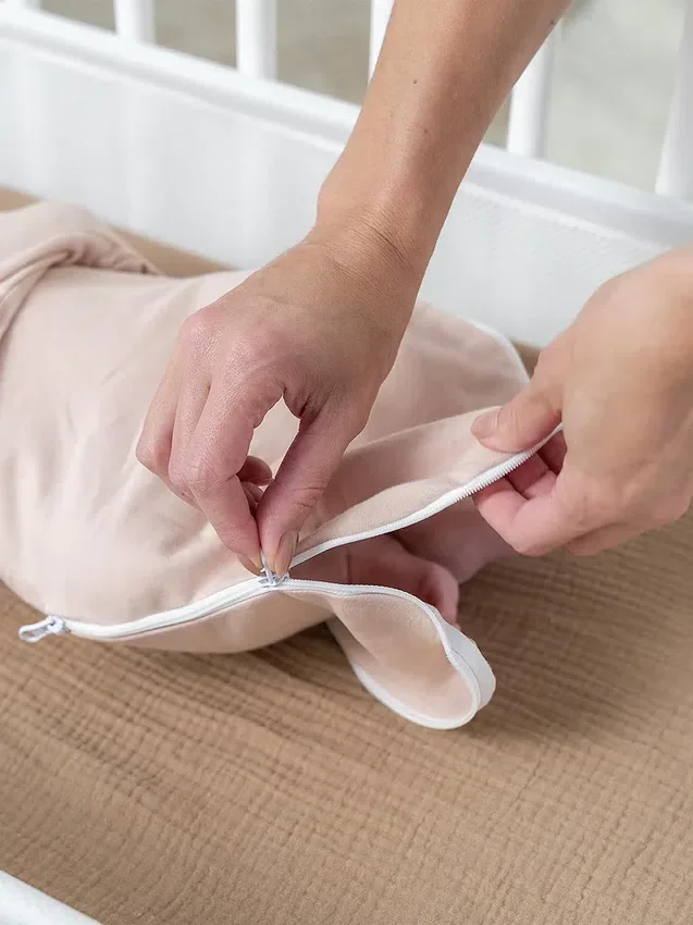 Comfy Cubs Easy Swaddle-Decken mit Reißverschluss