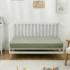 Comfy Cubs Musselin-Spannbetttuch für das Kinderbett