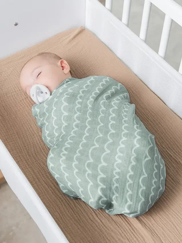 Comfy Cubs Musselin-Wickeldecke
