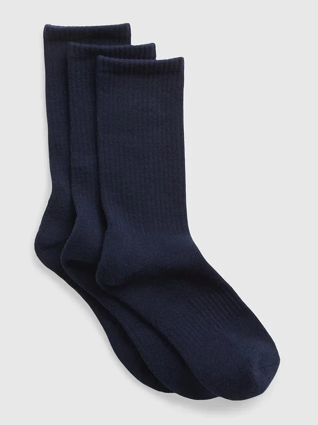 Crew-Socken (3er-Pack)