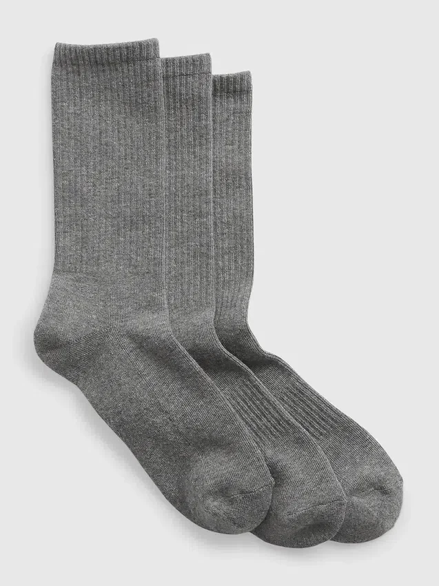 Crew-Socken (3er-Pack)