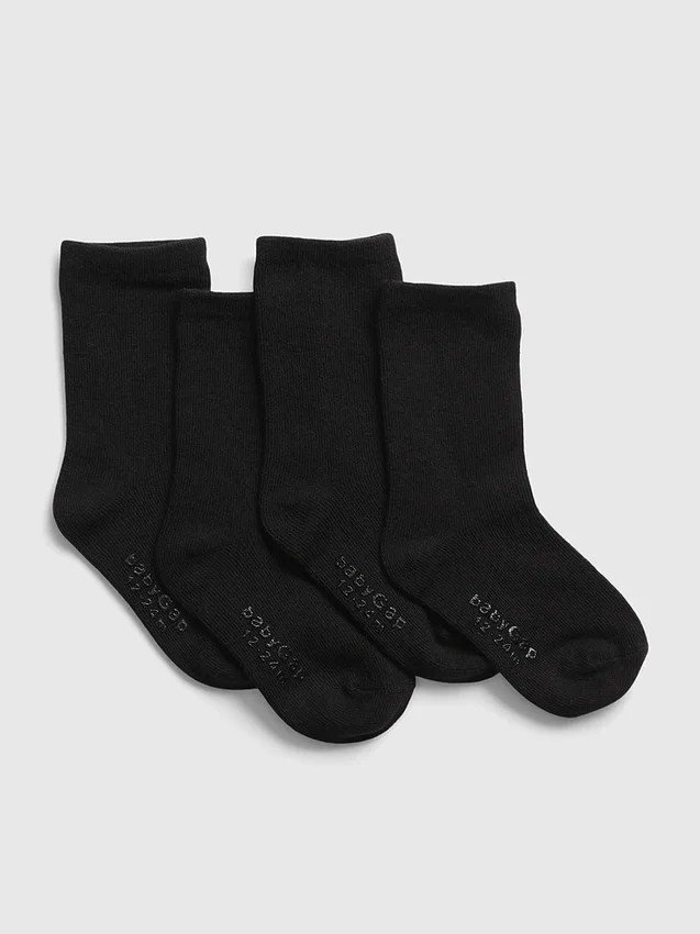 Crew-Socken für Kleinkinder (4er-Pack)