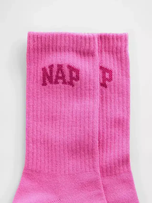 Crew-Socken mit Nap-Logo