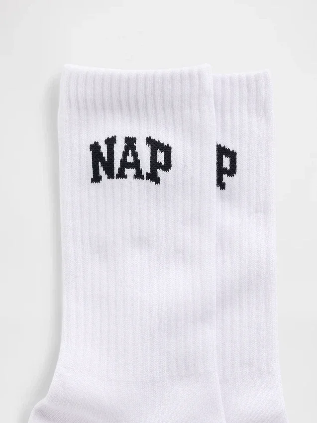 Crew-Socken mit Nap-Logo