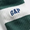 Crew-Socken mit Rugby-Streifen-Logo