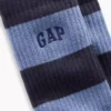 Crew-Socken mit Rugby-Streifen-Logo