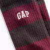 Crew-Socken mit Rugby-Streifen-Logo