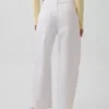 Crop-Jeans mit hoher Leibhöhe im Barrel-Schnitt