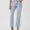 Crop-Jeans mit niedriger Leibhöhe, lang und schmal geschnitten