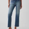 Crop-Jeans mit niedriger Leibhöhe, lang und schmal geschnitten