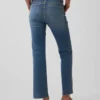 Crop-Jeans mit niedriger Leibhöhe, lang und schmal geschnitten