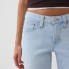 Crop-Jeans mit niedriger Leibhöhe, lang und schmal geschnitten
