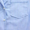 Crop-Pyjamahemd aus Popeline