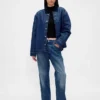 Crop-Rollkragenpullover aus Pointelle-Rippstrick