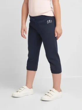 Crop-Sweatshirt mit verziertem Logo