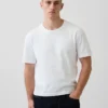 Crop-T-Shirt für Erwachsene aus schwerem Stoff