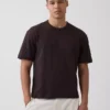Crop-T-Shirt für Erwachsene aus schwerem Stoff