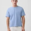 Crop-T-Shirt für Erwachsene aus schwerem Stoff