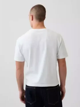 Crop-T-Shirt für Erwachsene aus schwerem Stoff