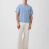 Crop-T-Shirt für Erwachsene aus schwerem Stoff
