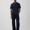 Crop-T-Shirt für Erwachsene aus schwerem Stoff