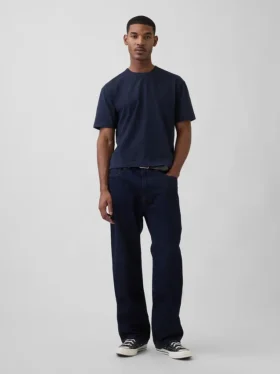 Crop-T-Shirt für Erwachsene aus schwerem Stoff