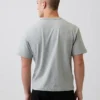 Crop-T-Shirt für Erwachsene aus schwerem Stoff