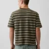 Crop-T-Shirt für Erwachsene aus schwerem Stoff