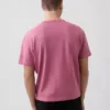 Crop-T-Shirt für Erwachsene aus schwerem Stoff