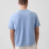Crop-T-Shirt für Erwachsene aus schwerem Stoff