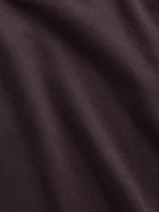 Crop-T-Shirt für Erwachsene aus schwerem Stoff