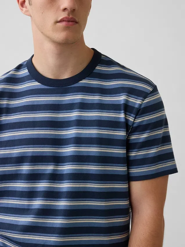 Crop-T-Shirt für Erwachsene aus schwerem Stoff