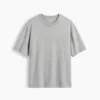 Crop-T-Shirt für Erwachsene aus schwerem Stoff
