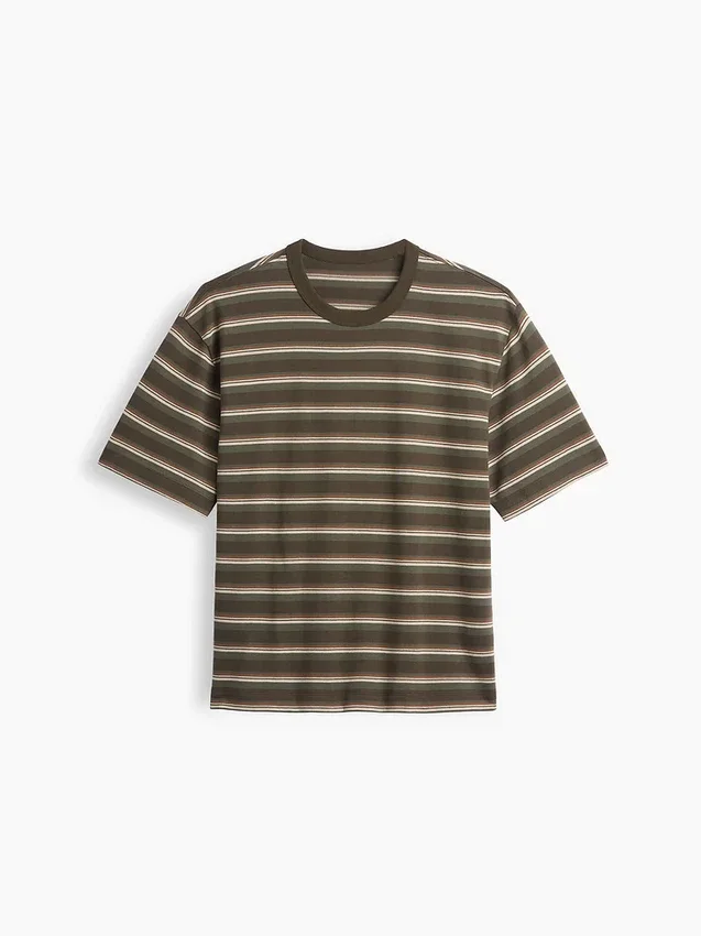Crop-T-Shirt für Erwachsene aus schwerem Stoff