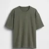 Crop-T-Shirt für Erwachsene aus schwerem Stoff