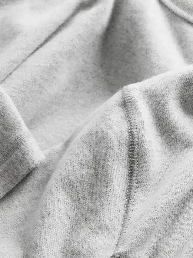 Crop-T-Shirt für Erwachsene aus schwerem Stoff