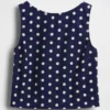Crop-Tanktop aus Leinenmischung