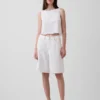 Crop-Top mit Lochmuster