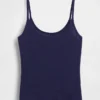 Crop-Top mit Pointelle-Muster